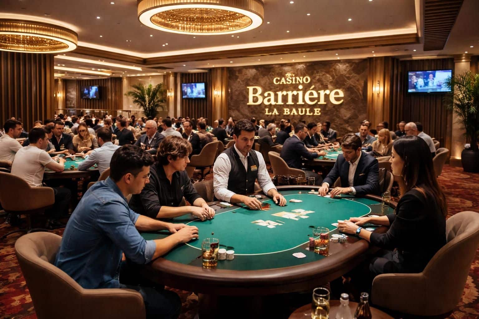 découvrez tout ce qu'il faut savoir sur la salle de poker du casino barrière à la baule, en france : jeux, ambiance, tournois et conseils pour profiter pleinement de votre expérience.