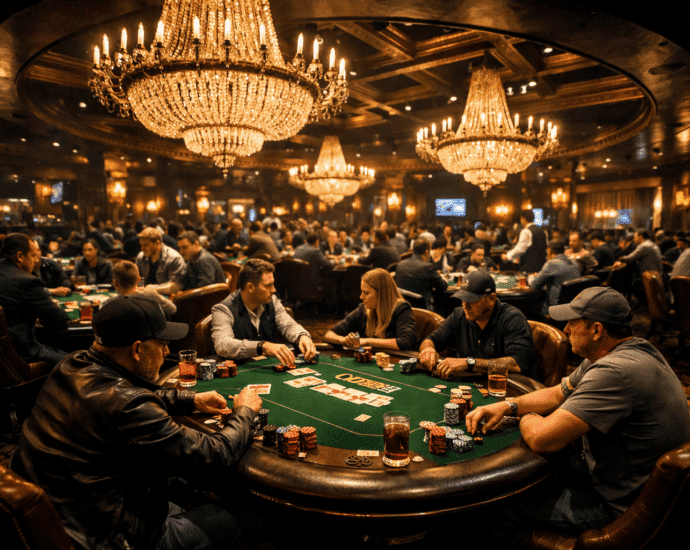 salle de poker Bicycle Casino