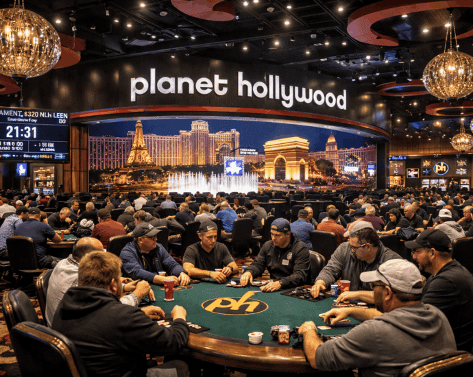 salle de poker Planet Hollywood