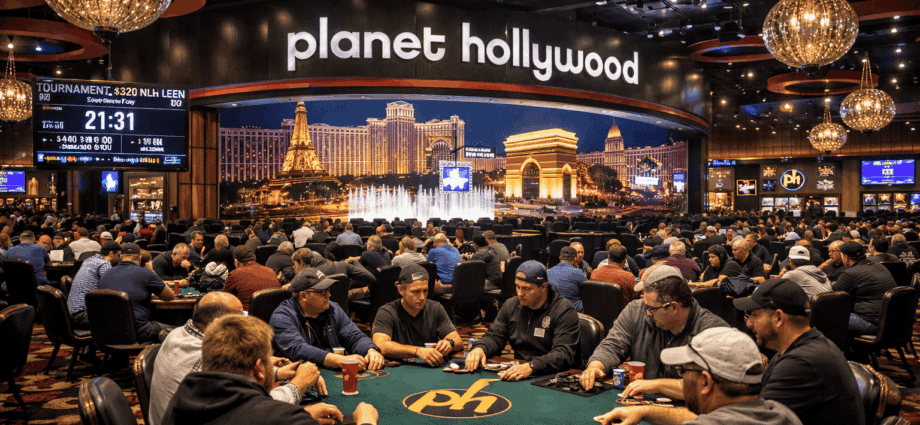 salle de poker Planet Hollywood