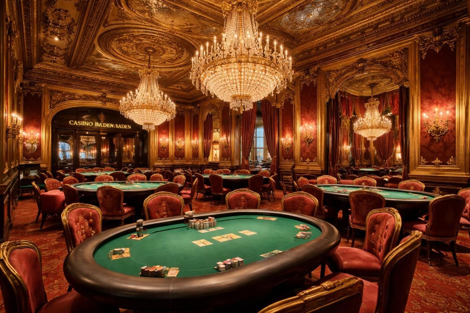 découvrez la salle de poker casino baden en allemagne, un véritable paradis pour les amateurs de cartes, offrant une ambiance conviviale et des tables pour tous les niveaux.