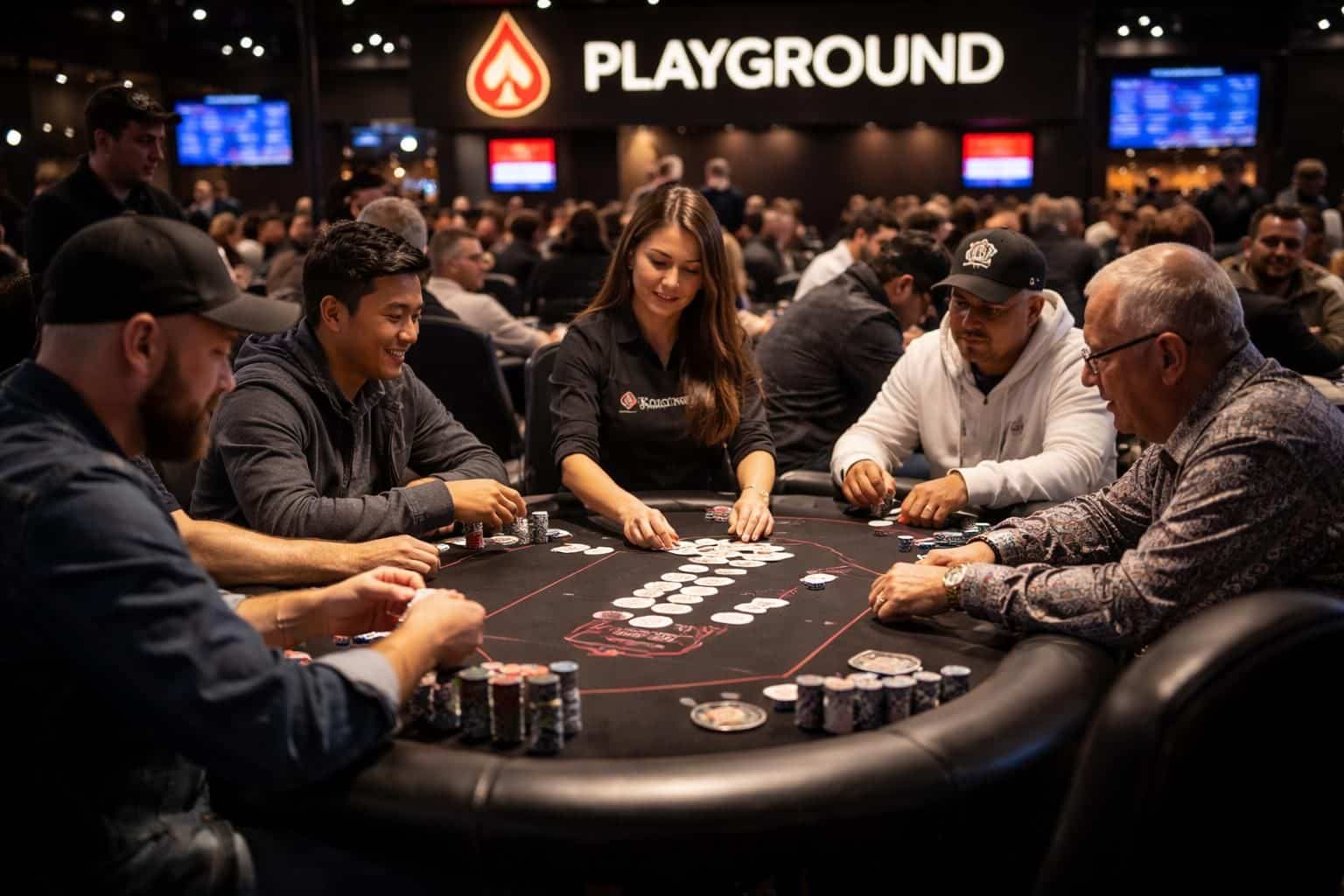 découvrez les dernières nouveautés du playground poker club à kahnawake, canada, avec des tournois passionnants, des promotions exclusives et une ambiance unique pour tous les amateurs de poker.