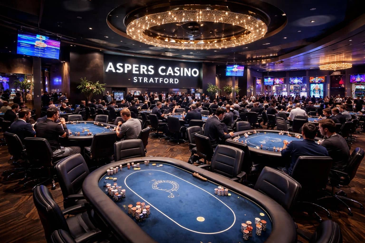 découvrez aspers casino à stratford, un lieu incontournable pour les passionnés de jeux d'argent et de divertissement. profitez d'une expérience unique entre machines à sous, poker et ambiance festive.