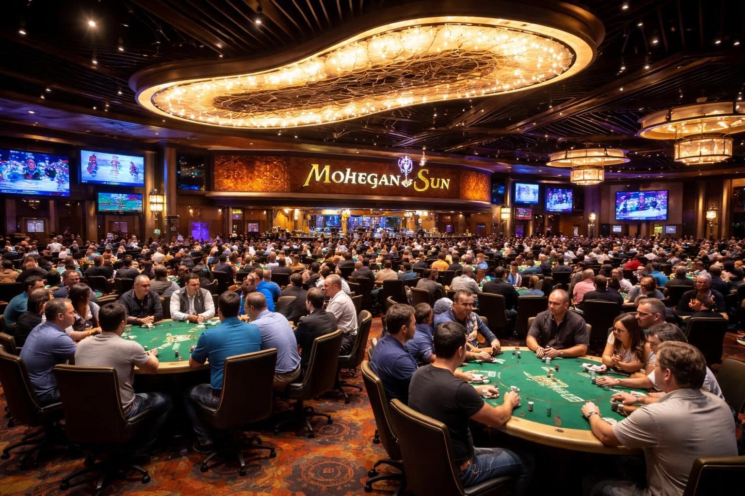 découvrez les secrets bien gardés de la salle de poker mohegan sun au connecticut, usa, et plongez dans l'univers fascinant de ce lieu emblématique pour les passionnés de poker.